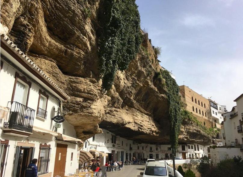 Casa Rural Cuevas Del Sol Setenil De Las Bodegas Esterno foto