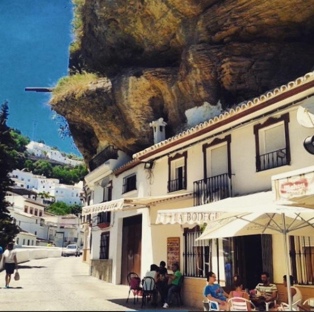 Casa Rural Cuevas Del Sol Setenil De Las Bodegas Esterno foto